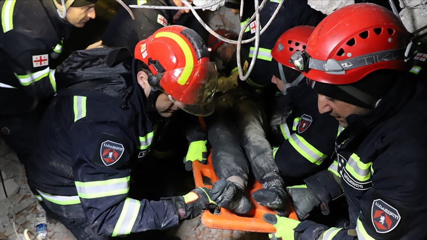 Gürcistan asrın felaketi nde Türkiye nin yardımına koşan ilk