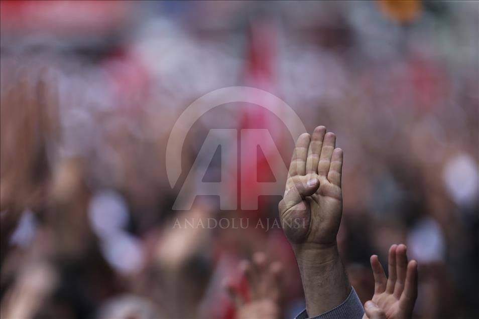 Ak Parti Nin K Tahya Mitingi Anadolu Ajans