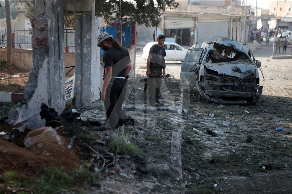 YPG PKK dan Tel Abyad da terör saldırısı Anadolu Ajansı