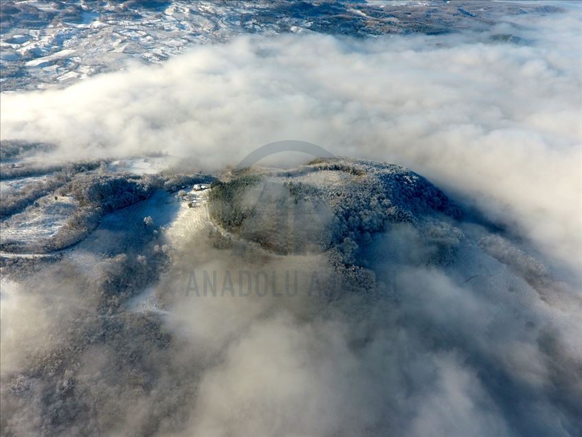 Vista A Rea Del Monte Bolu En Turqu A Anadolu Ajans