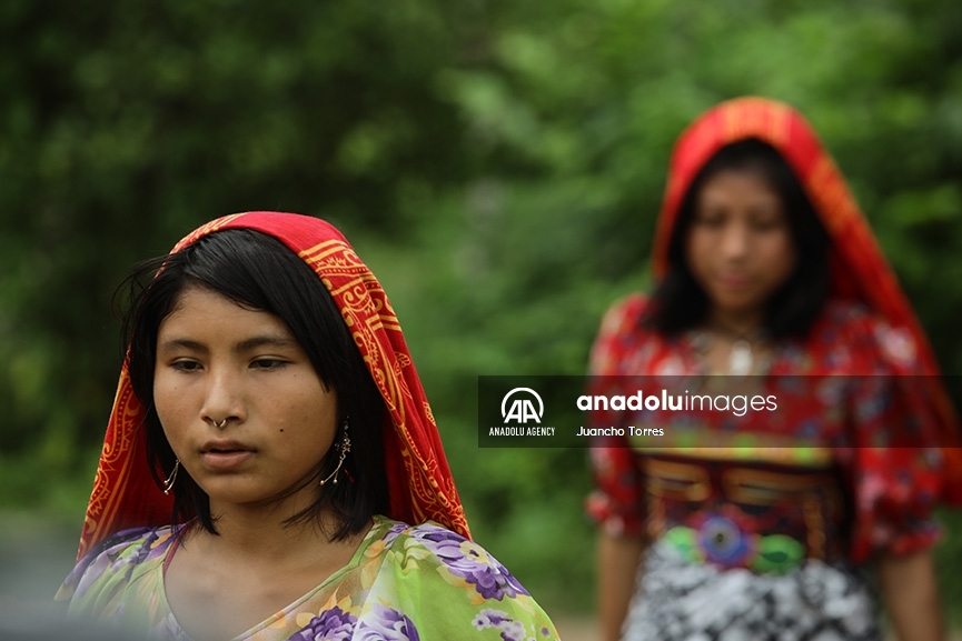 Estas Son Las Mujeres Ind Genas Del Pueblo Tule En El Noroccidente De