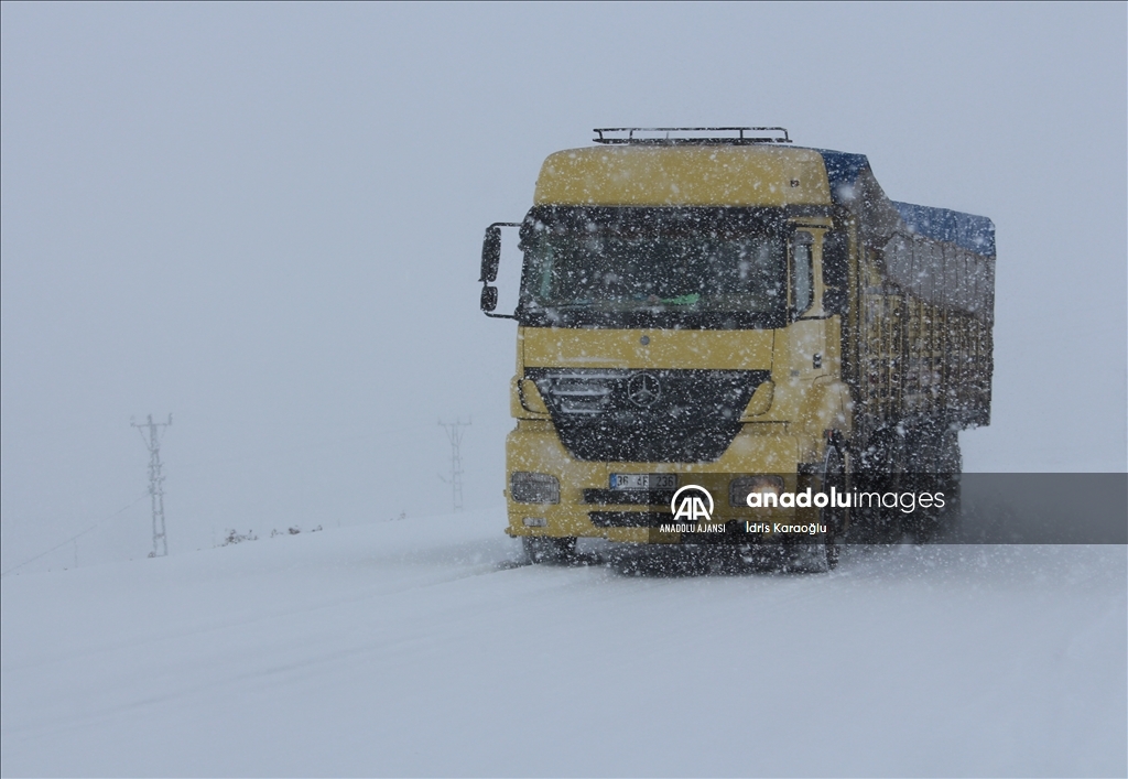 Kars Ta Kar Erzurum Ve Ardahan Da So Uk Hava Etkili Oluyor Anadolu