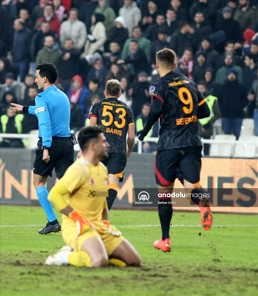 Galatasaray Demir Grup Sivasspor U Deplasmanda Ma Lup Etti Anadolu