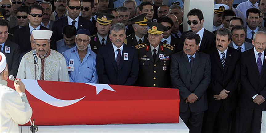 Şehit Binbaşı'ya veda