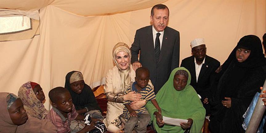 Somalia tragedy test for humanity, Erdogan