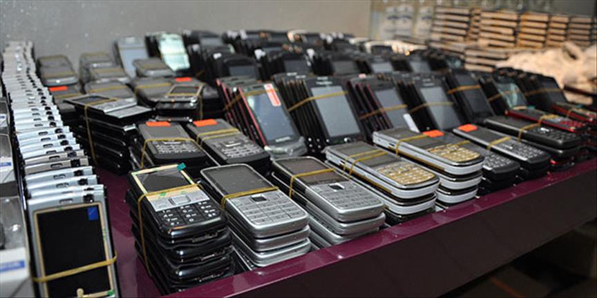 759 kaçak cep telefonu yakalandı