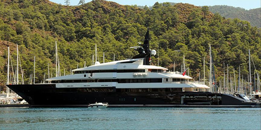 Spielberg'in yatı Marmaris'te