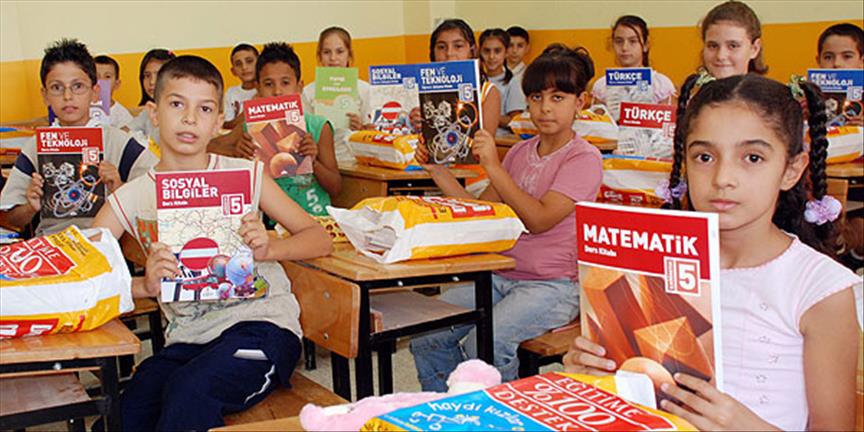 Ders kitapları hazır