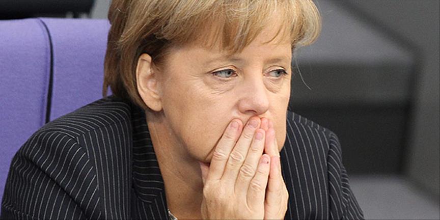 Merkel'in acı günü