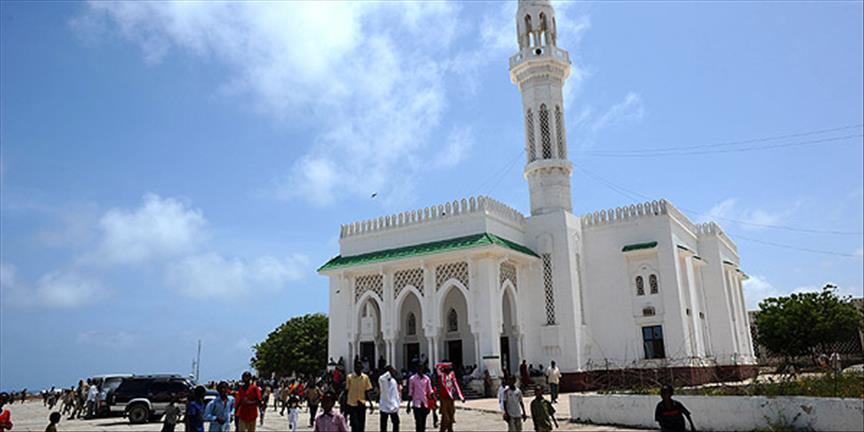 Mosque restoration in Somalia