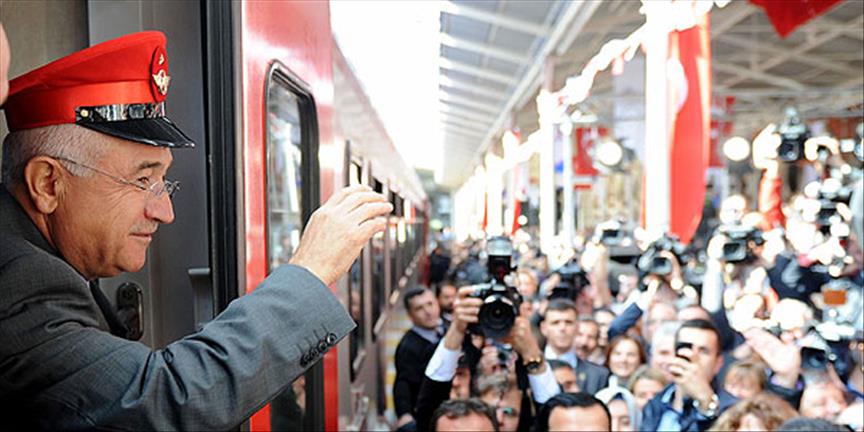 Almanya treni Bulgaristan'da