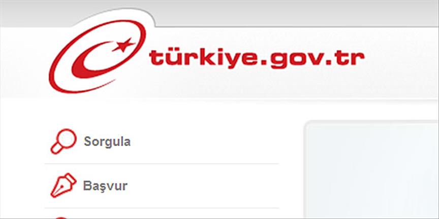 Vatandaş ''e-hizmet''i sevdi