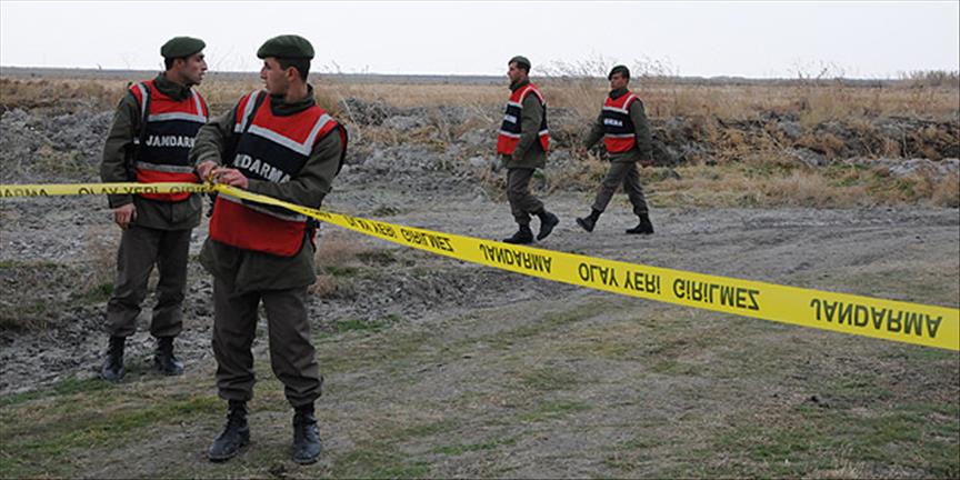 Konya'da askeri uçak düştü
