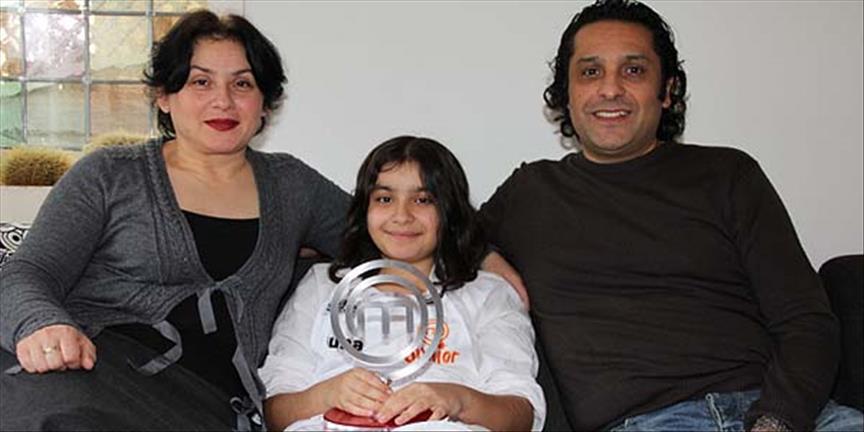 Turkish girl selected best child chef 