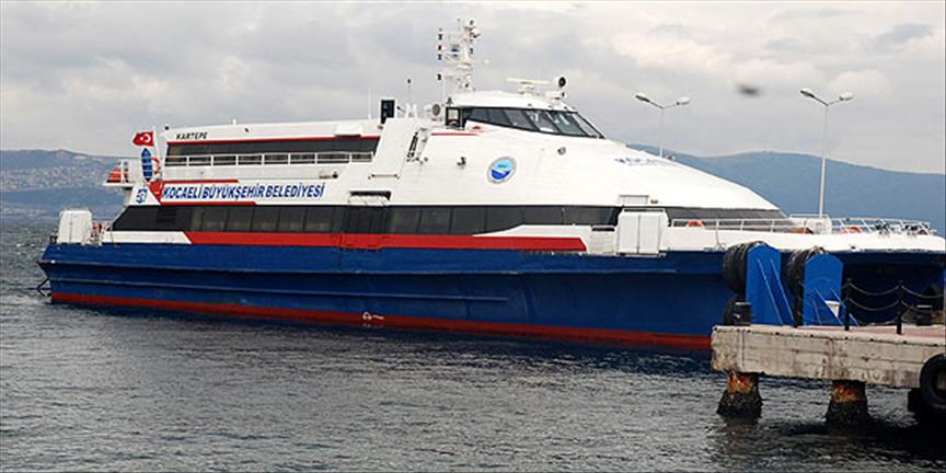 Kaçırılan deniz otobüsü satıldı