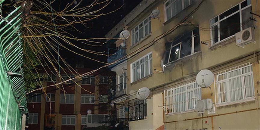 Kadıköy'de yangın