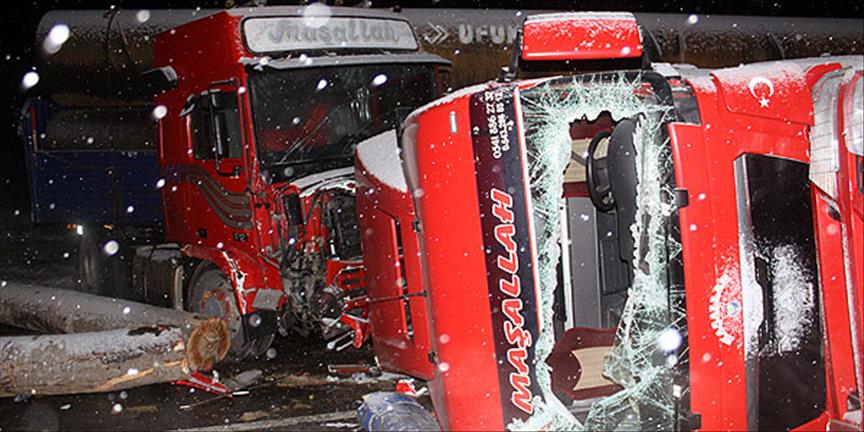 Karabük'te zincirleme trafik kazası