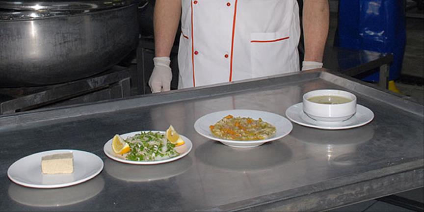 Cezaevinde kişiye özel yemek