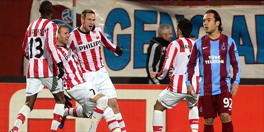 PSV Eindhoven Trabzon'da kazandı