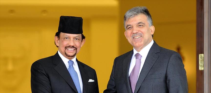 Brunei's sultan appreciates Turkey's progress