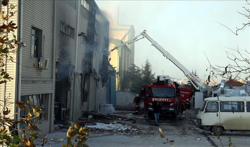Kahramanmaraş'ta fabrikada patlama