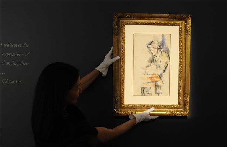 Cezanne'ın tablosuna 19 milyon dolar
