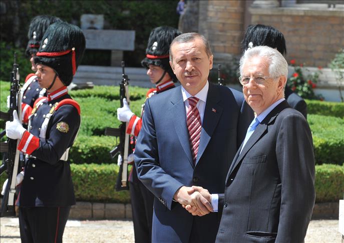 Erdoğan'a sıcak karşılama