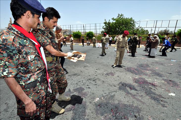 Turkey condemns suicide bombing killing nearly 100 in Yemen