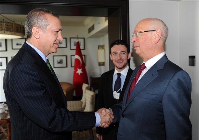 PM Erdogan receives top World Economic Forum official