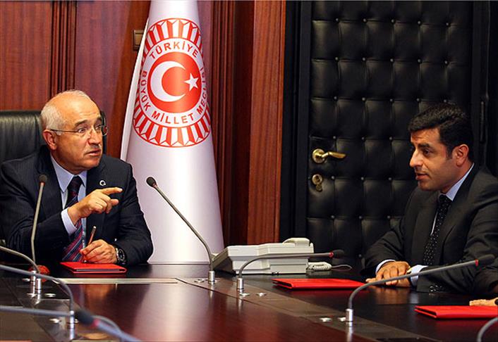 Çiçek, Selahattin Demirtaş'ı kabul etti