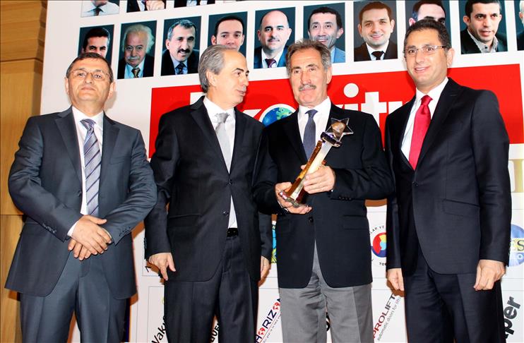 "Yılın Bakanı" ödülünü aldı