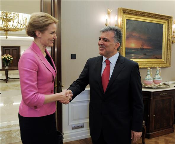 Gul appreciates Denmark's support to Turkey's EU beat