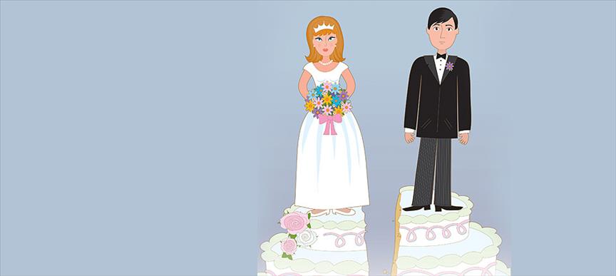 Evlilik de boşanma da arttı