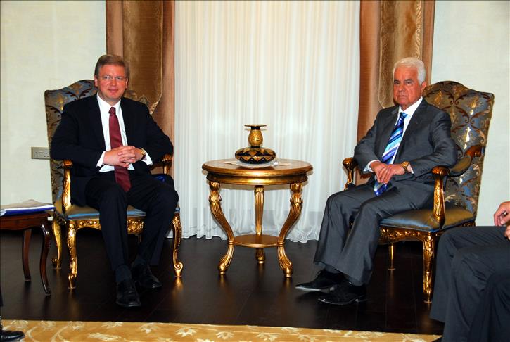 Turkish Cypriot leader receives European commissioner