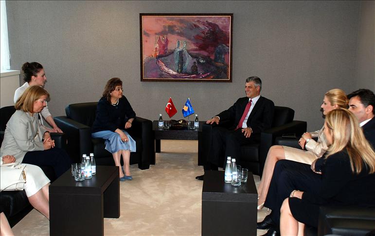 Turkish family minister meets Kosovo's premier