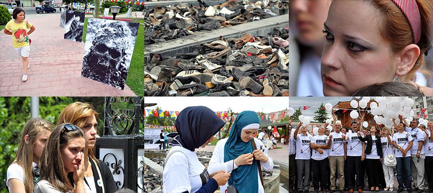 Srebrenitsa şehitleri anıldı