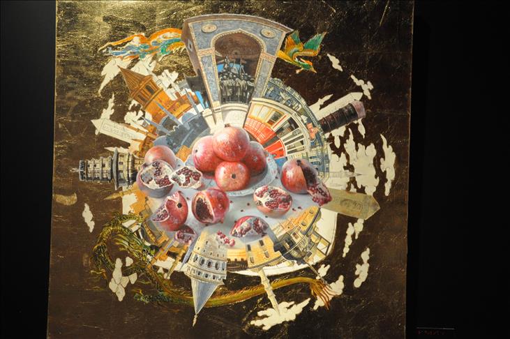 معرض لفنان تركي يخاطب الحواس الخمس