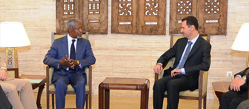 Annan ve Esed anlaştı
