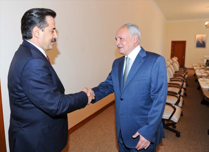 Labor Minister Celik meets Azerbaijani Health Minister