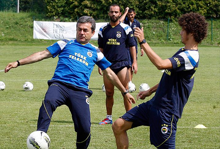 Fenerbahçe'de çifte idman