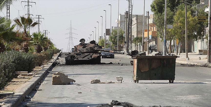 Halep'te savaş yaşanıyor