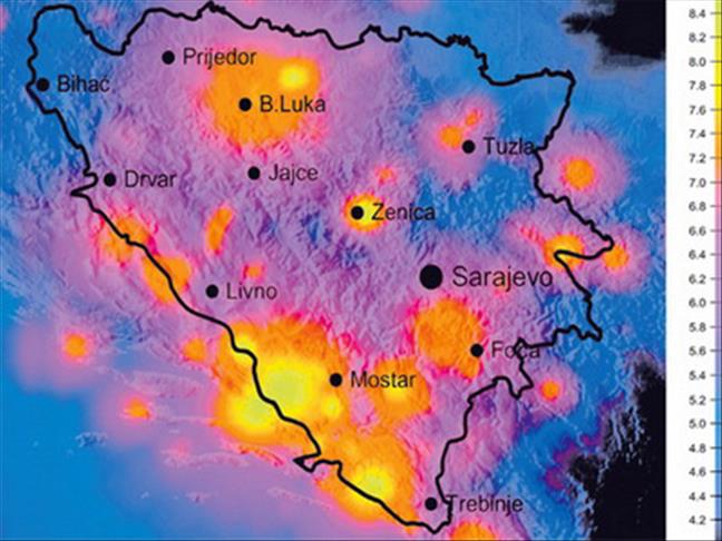 Jači potresi prijete Hercegovini i Bosanskoj krajini