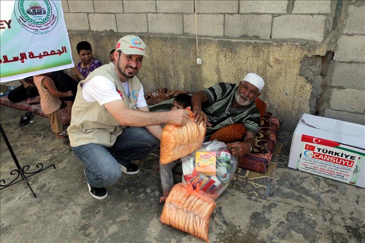 Cansuyu Aid Association sends food items to Gaza