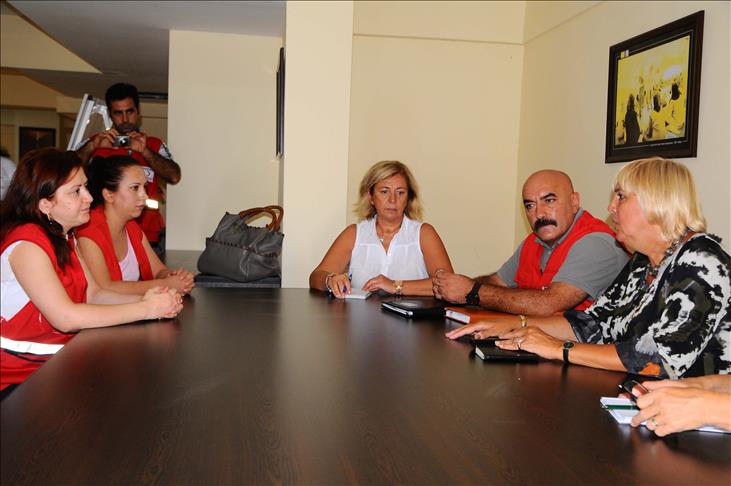 German Green Party co-leader visits southern province Hatay