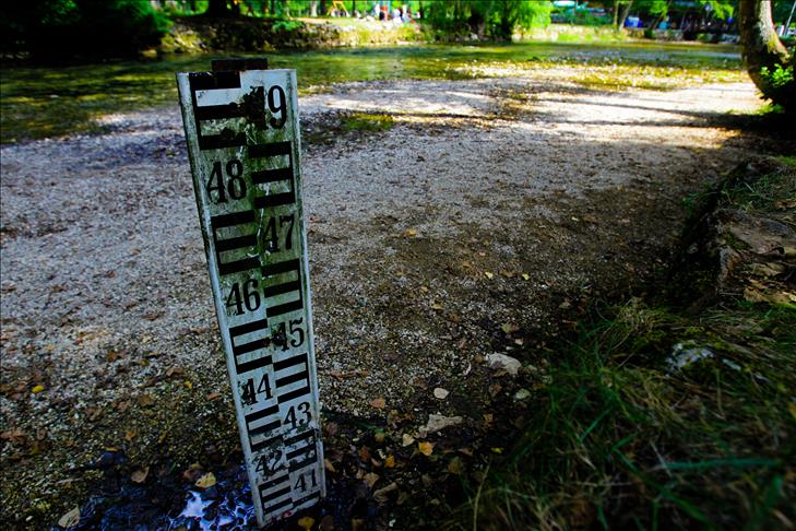 Vrelo Bosne skoro presušilo