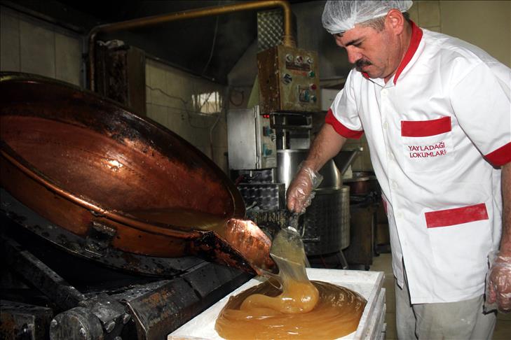 Yapışmayan lokuma büyük talep