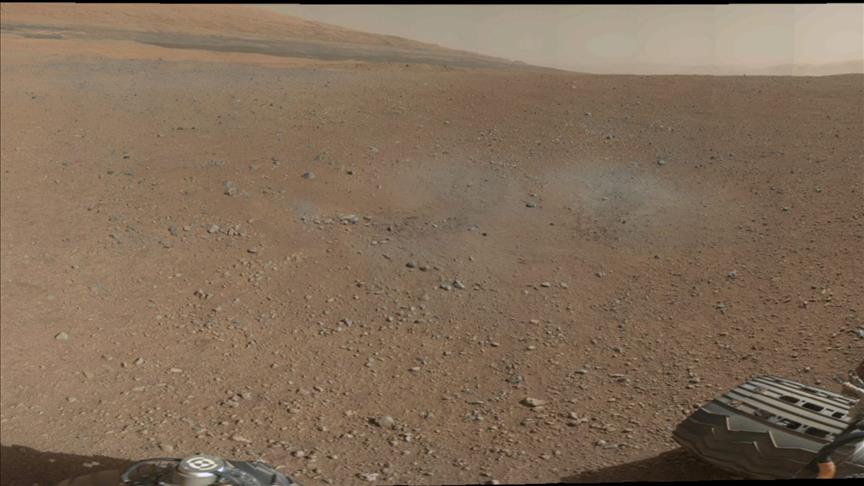 Mars'tan panoramik manzara
