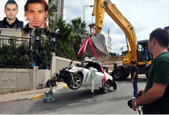 Porsche uçtu: 2 ölü