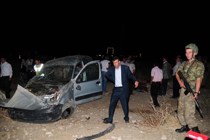 Van'da trafik kazası 5 can aldı