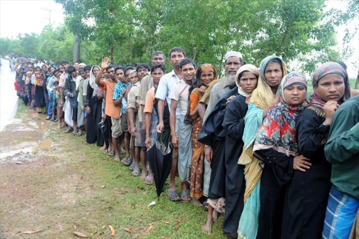 Turkish relief organization provides aid materials for Rohingya Muslims